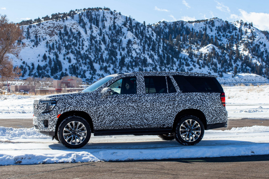 2021 GMC Yukon prototype