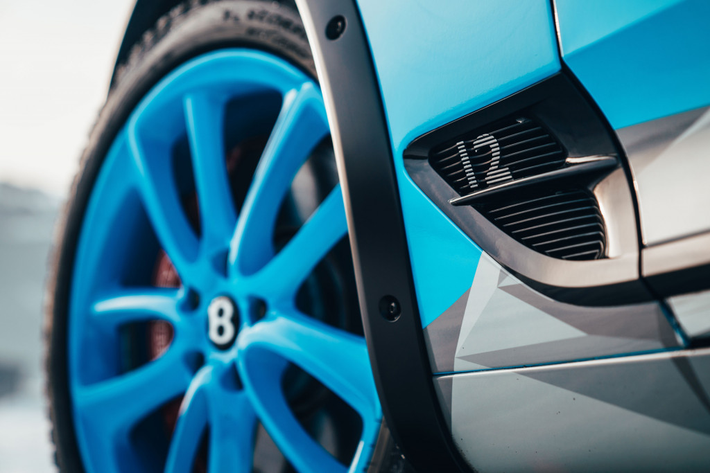 Bentley Continental GT developed for 2020 GP Ice Race