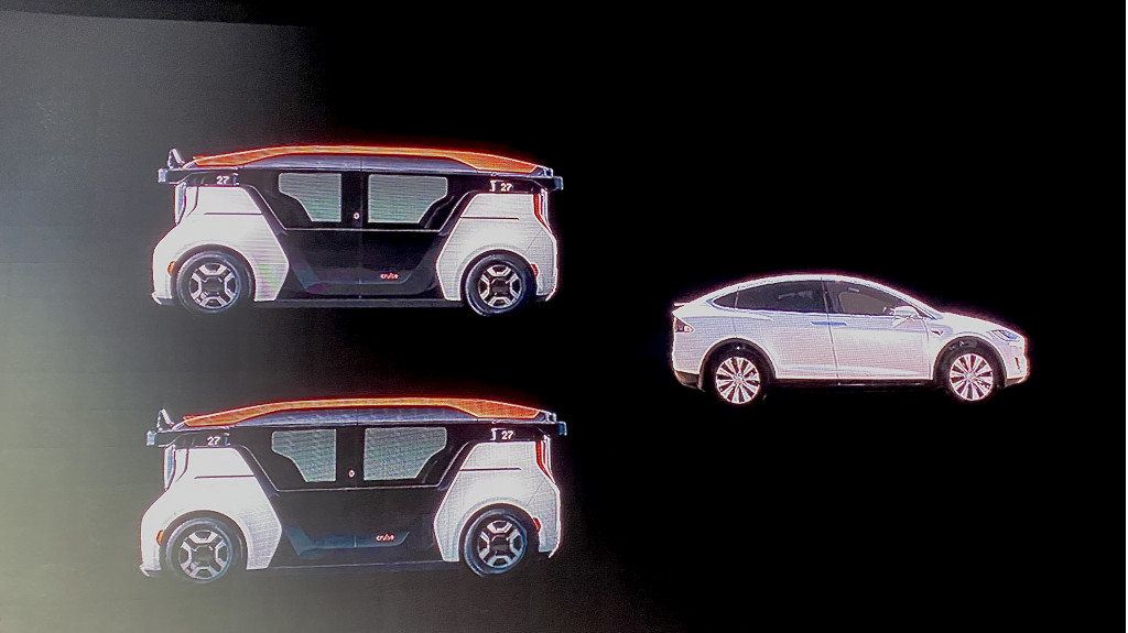 Cruise Origin driverless vehicle Cruise Origin driverless vehicle