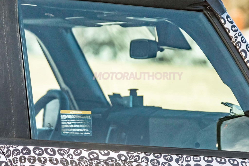 2021 Ford Bronco spy shots