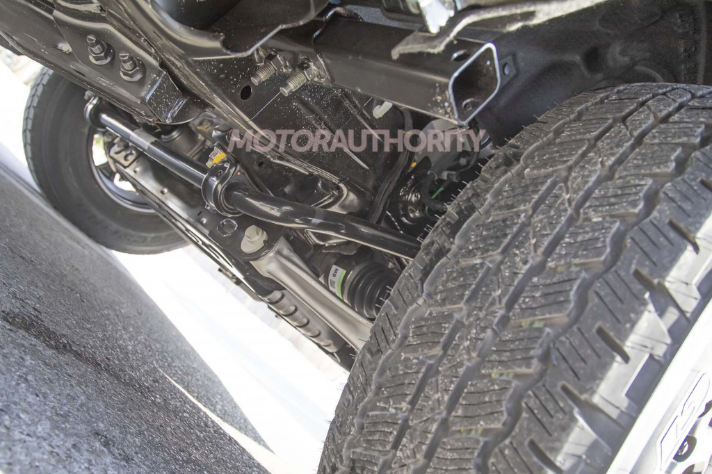 2021 Ford Bronco spy shots