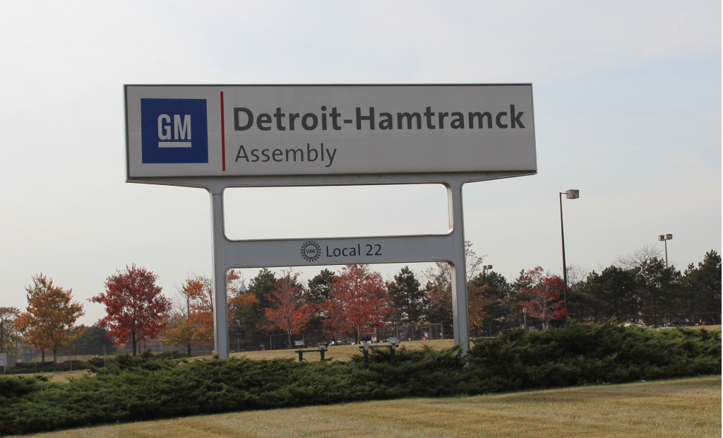 General Motors' Detroit-Hamtramck Assembly plant