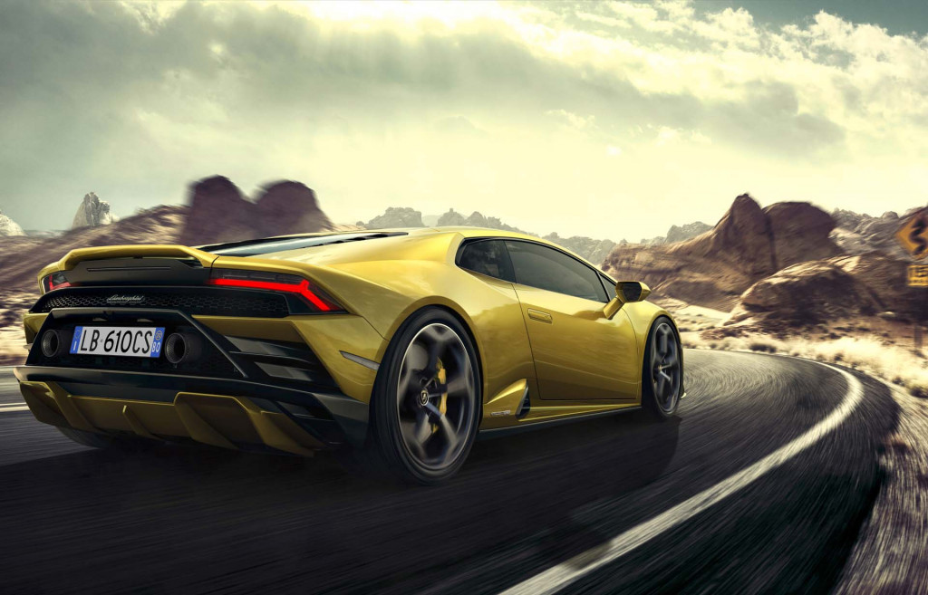 Rear-wheel-drive Lamborghini Huracan Evo