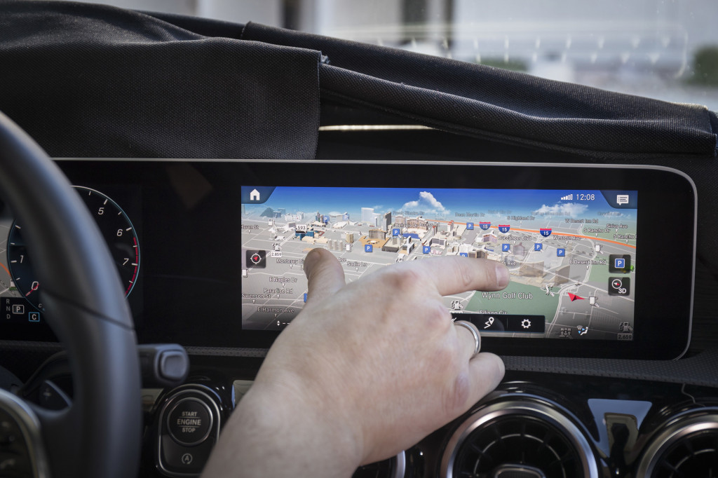 Mercedes-Benz MBUX user interface
