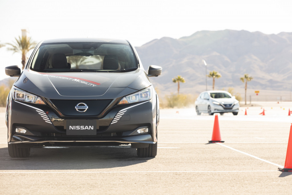 Nissan Leaf e-Force - Las Vegas, January 2020