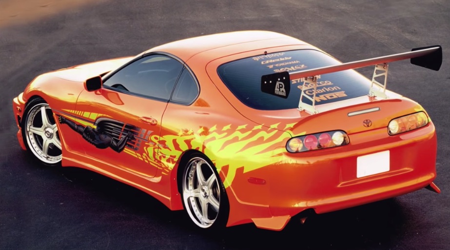 Toyota Supra from 'The Fast and the Furious'