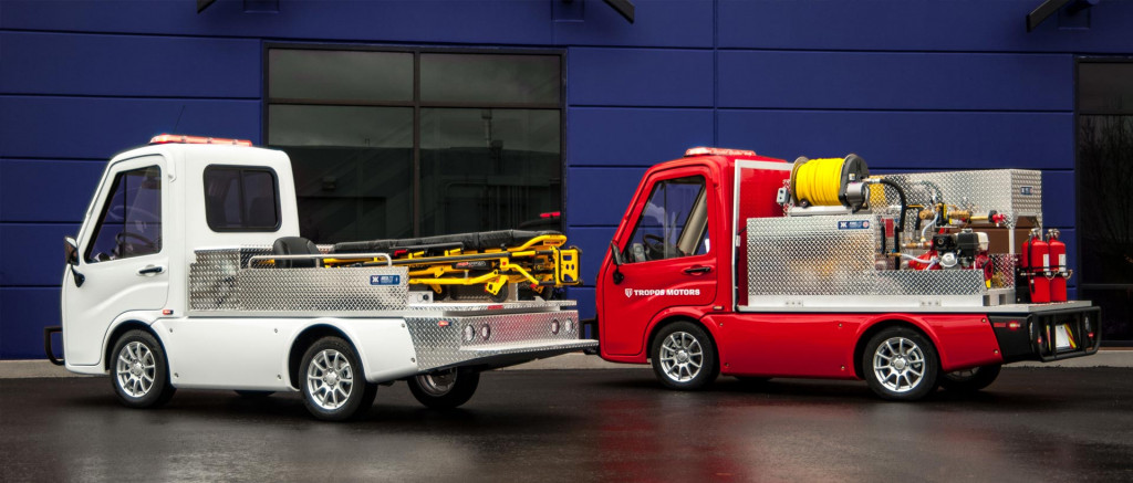 Tropos Motors mini electric emergency vehicles Tropos Motors mini electric emergency vehicles