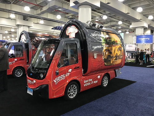 Tropos Motors mini electric food truck for Wayback Burger Tropos Motors mini electric food truck for Wayback Burger