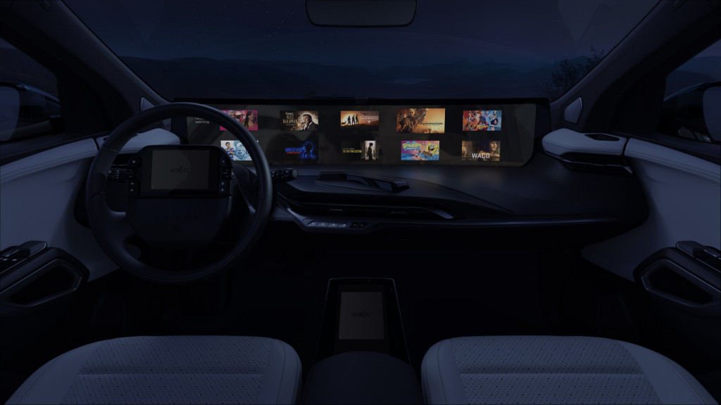 Viacom ACCESS Cinema Mode, in Byton M-Byte