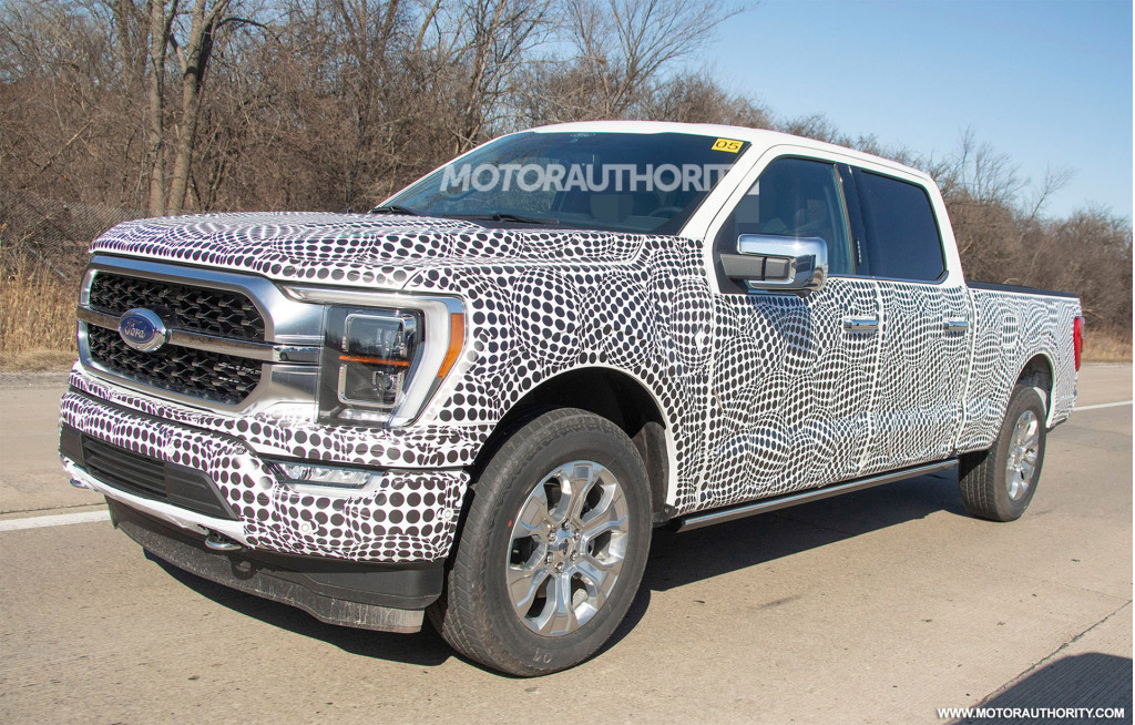 2021 Ford F-150 spy shots - Photo credit: S. Baldauf/SB-Medien