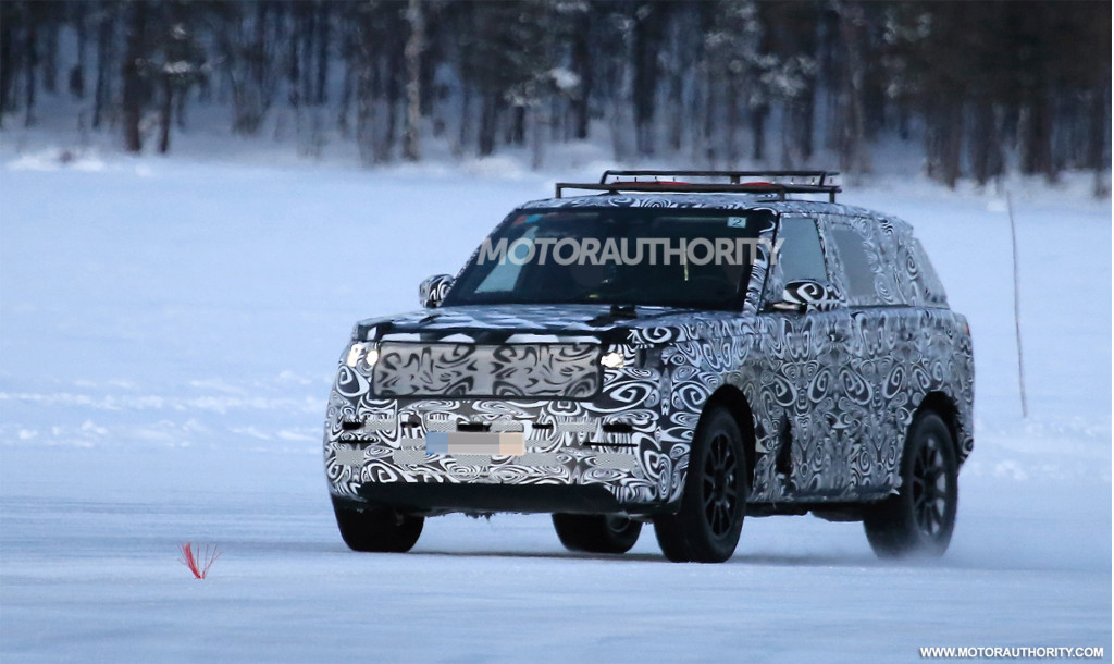 2022 Land Rover Range Rover Sport spy shots - Photo credit: S. Baldauf/SB-Medien