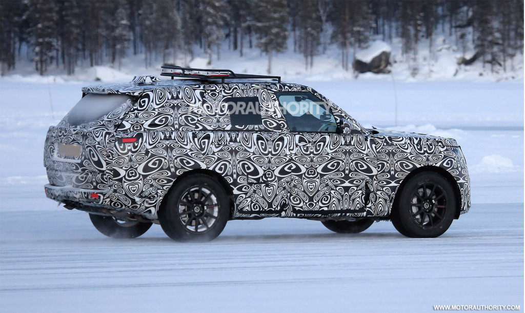 2022 Land Rover Range Rover Sport spy shots - Photo credit: S. Baldauf/SB-Medien