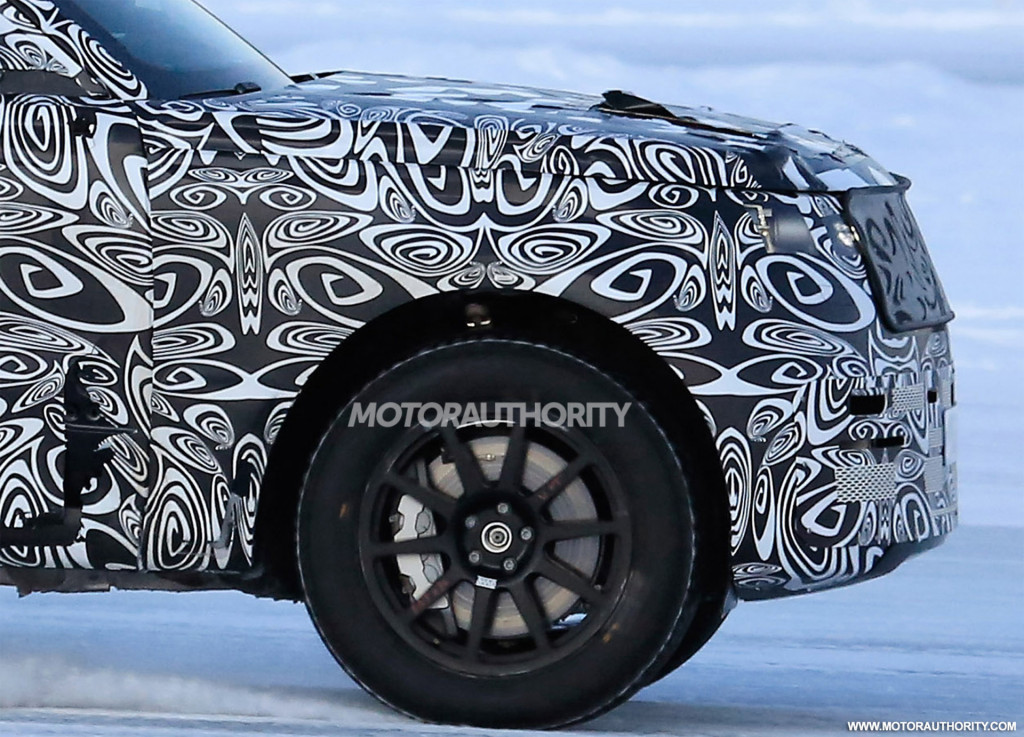 2022 Land Rover Range Rover Sport spy shots - Photo credit: S. Baldauf/SB-Medien