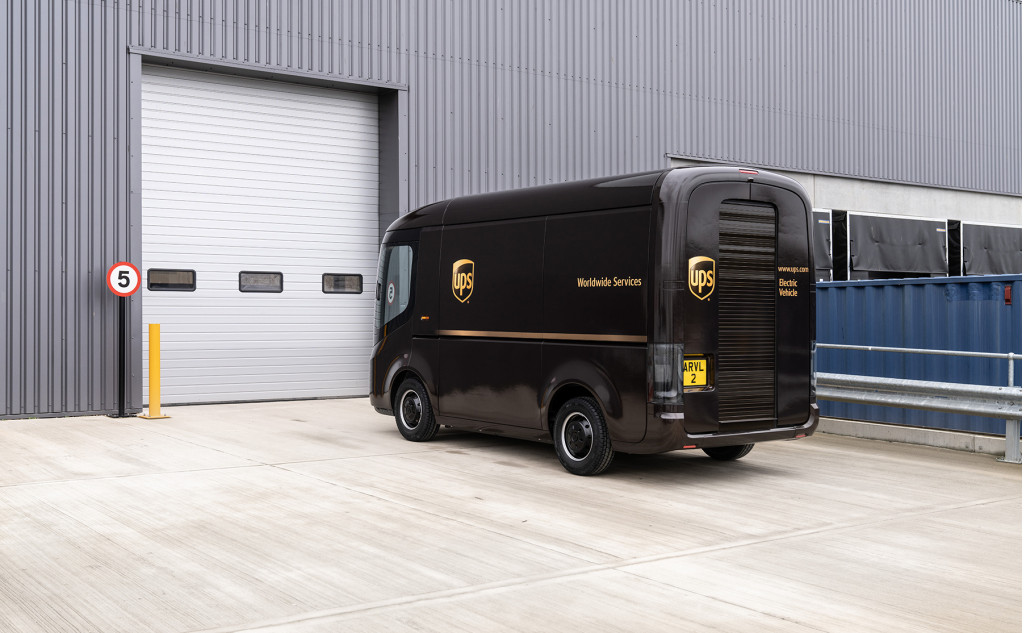 Arrival electric delivery van for UPS Arrival electric delivery van for UPS