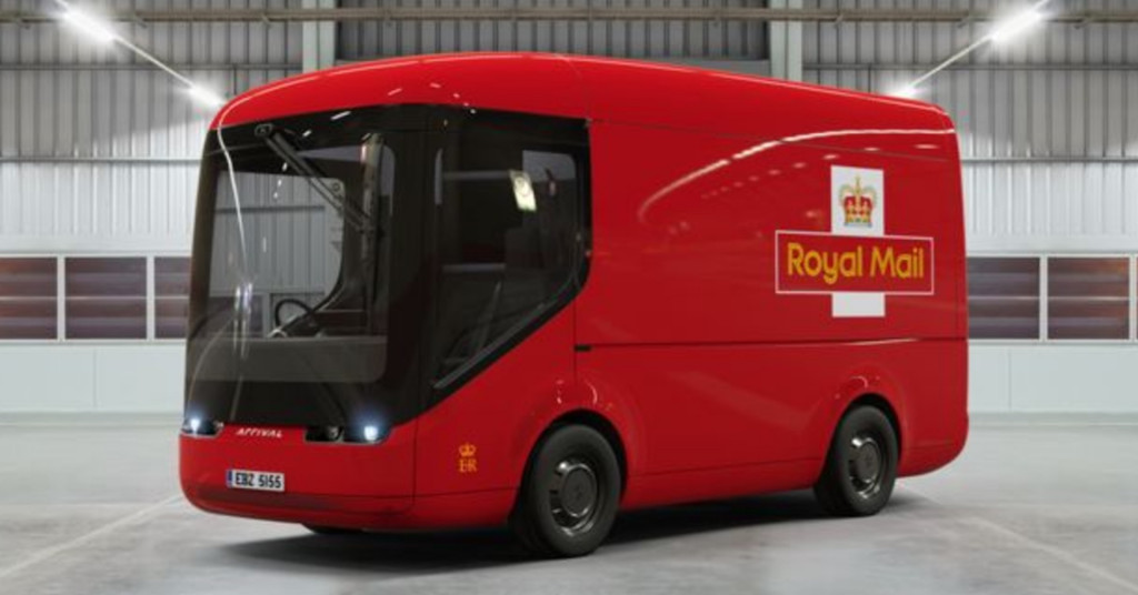 Arrival UK Royal Mail electric postal van