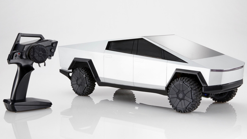 Hot Wheels 1:10-scale remote control Tesla Cybertruck