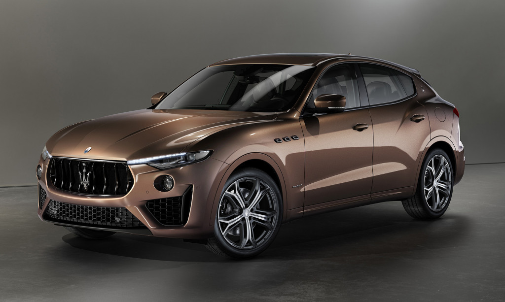 2020 Maserati Levante with Zegna Pelletessuta woven leather interior
