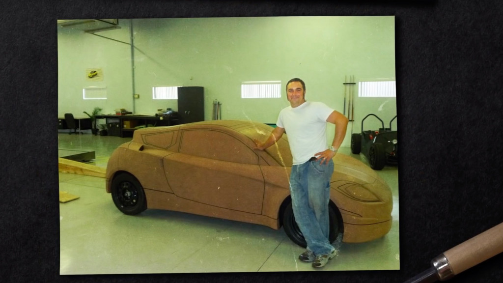 Rivian sports coupe clay model Rivian sports coupe clay model