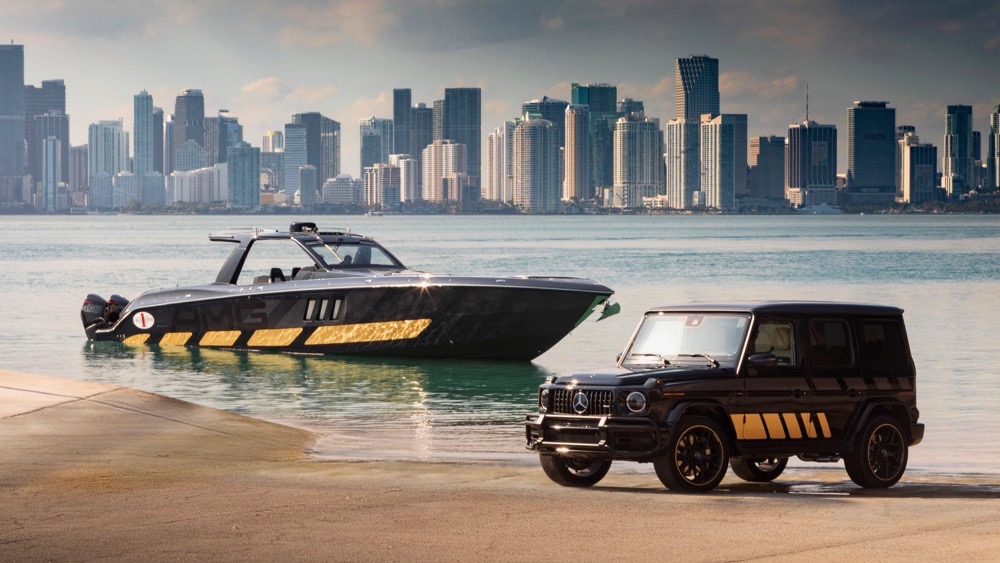 Cigarette Racing Tirranna and 2019 Mercedes-AMG G63 Cigarette Edition