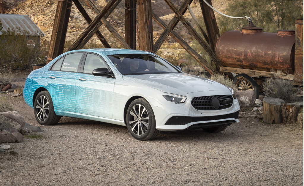 Teaser for 2021 Mercedes-Benz E-Class