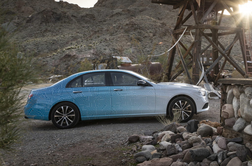 Teaser for 2021 Mercedes-Benz E-Class