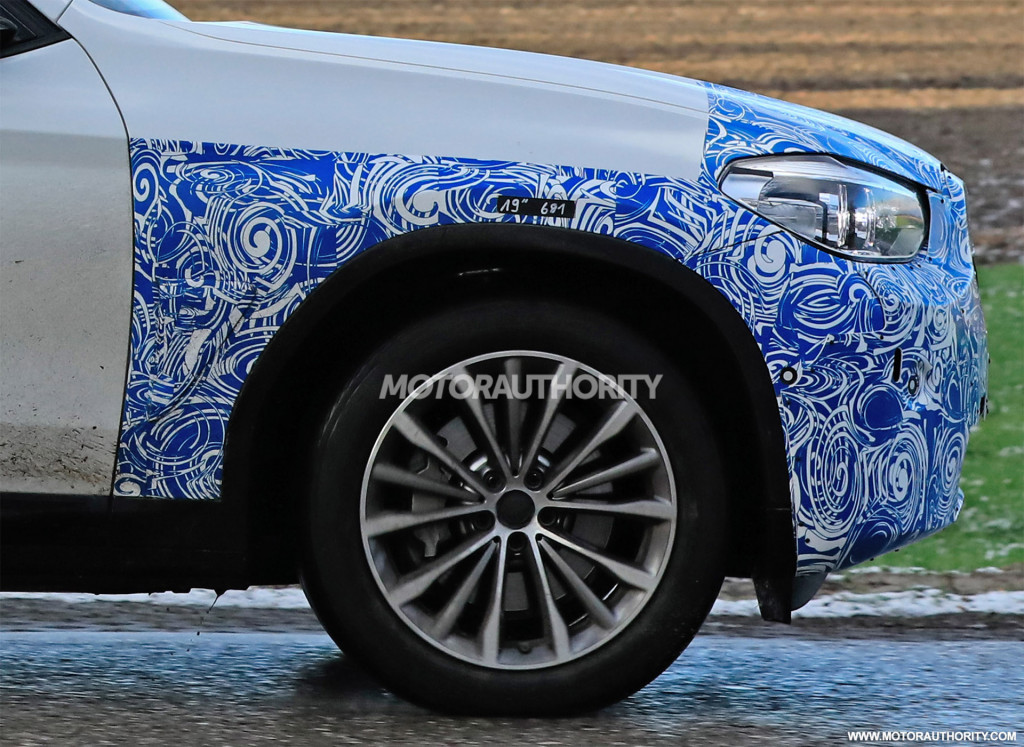 2021 BMW iX3 spy shots - Image via S. Baldauf/SB-Medien