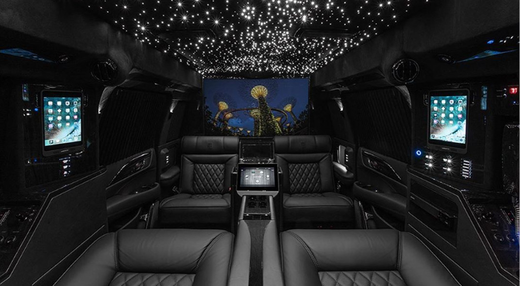 2021 Cadillac Escalade mobile office by Lexani
