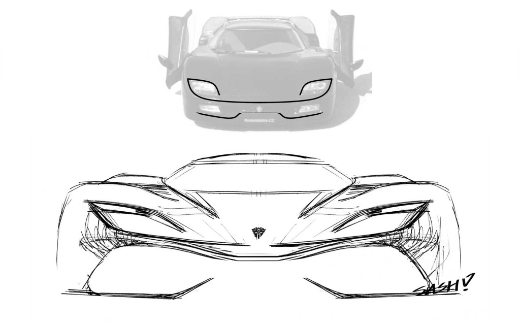 Koenigsegg Gemera design