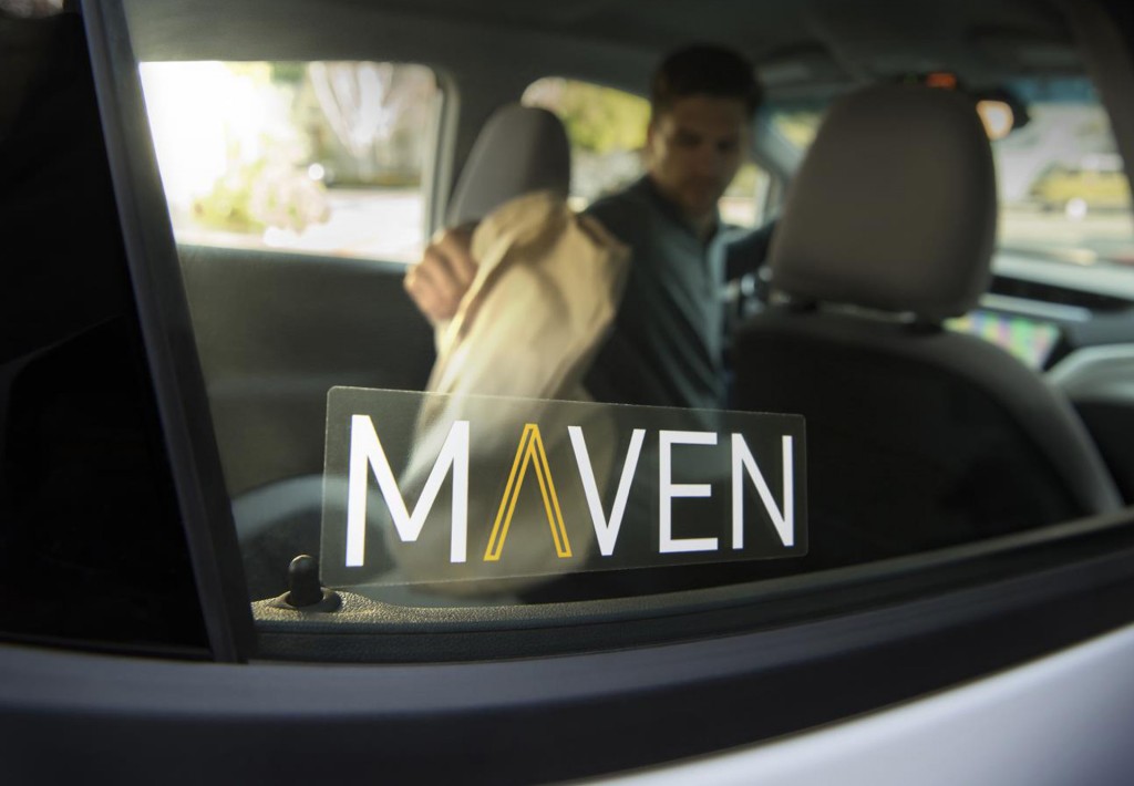 2017 Chevrolet Bolt EV added to Maven car- and ride-sharing fleet in Los Angeles, California