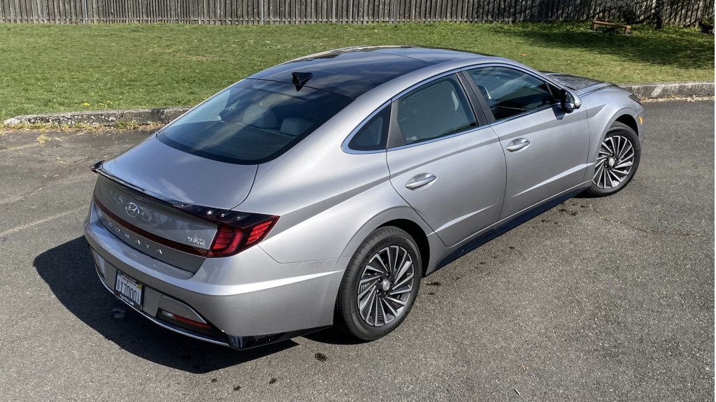 Solar Roof System in 2020 Hyundai Sonata Hybrid - Portland OR, April 2020