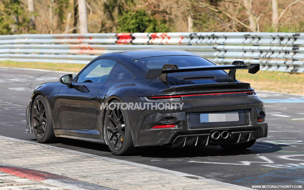2021 Porsche 911 GT3 spy shots - Photo credit: S. Baldauf/SB-Medien