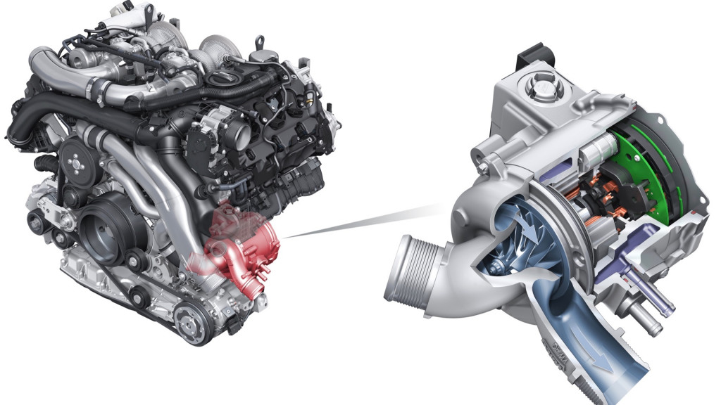 Audi electric turbocharger Audi electric turbocharger