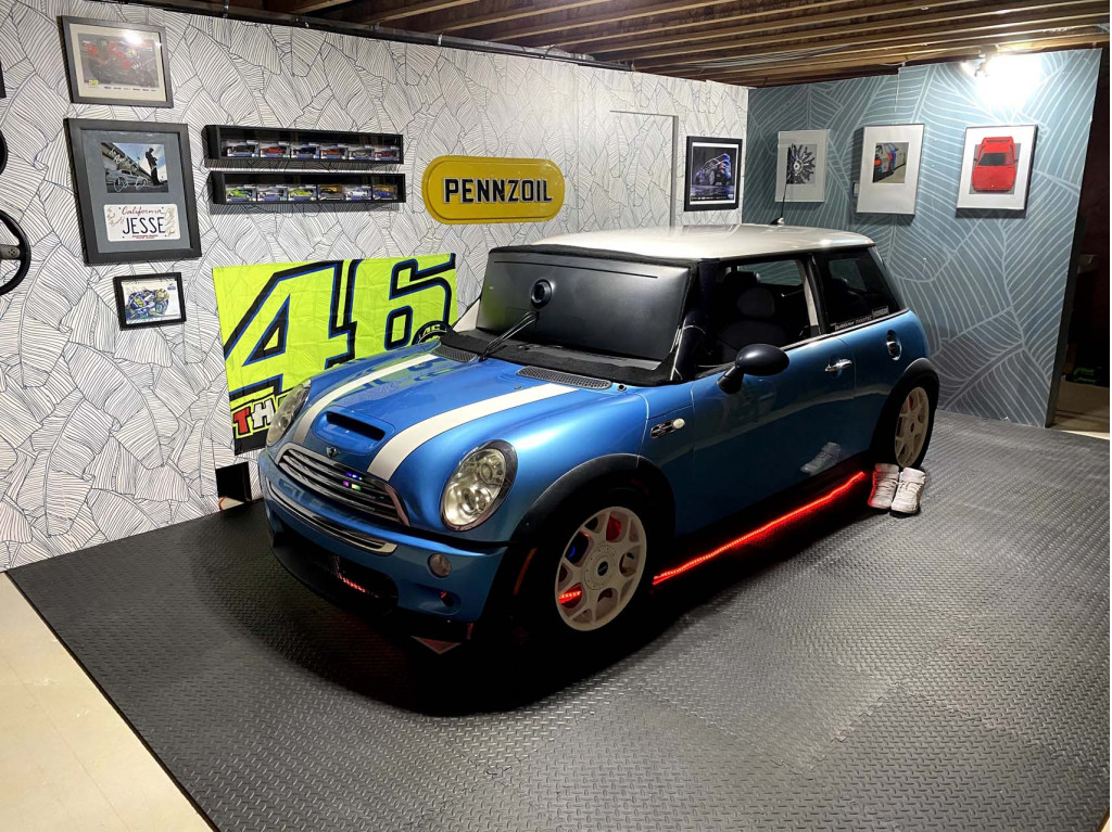 Brent Cheney's 2005 Mini Cooper S racing simulator build Brent Cheney's 2005 Mini Cooper S racing simulator build