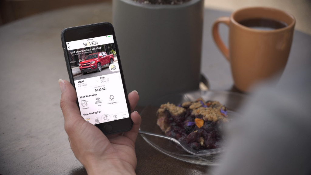 GM's Maven Peer Cars car sharing service
