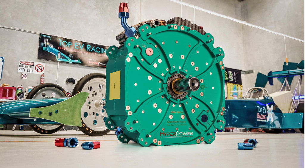 HyperPower QFM-360-X 1,341-horsepower electric motor HyperPower QFM-360-X 1,341-horsepower electric motor