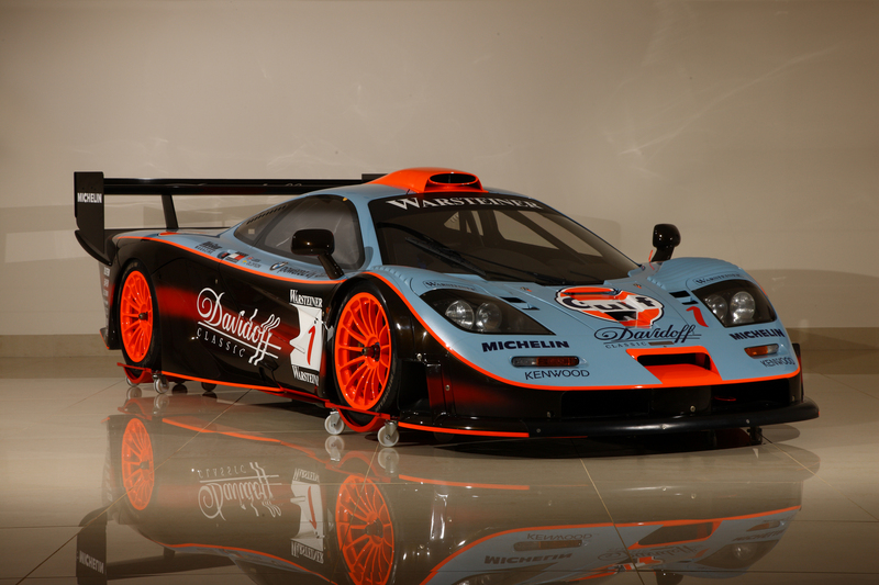 Gulf Team Davidoff 1997 McLaren F1 GTR race car Gulf Team Davidoff 1997 McLaren F1 GTR race car