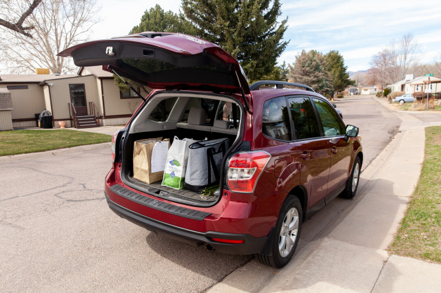 Although coronavirus has made Kathy Kreidler keep her distance, she talks to Meals on Wheels clients as much as she can. 