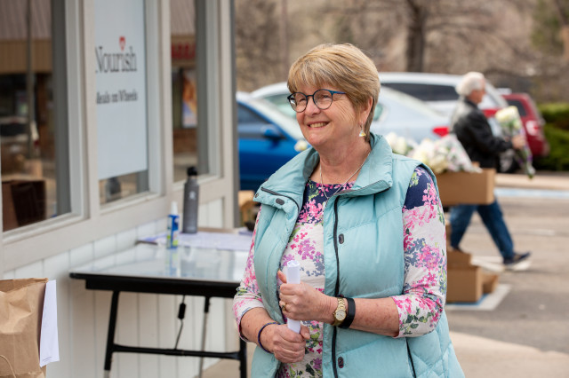 Kathy Kreidler has been a Nourish Meals on Wheels driver for 13 years. 