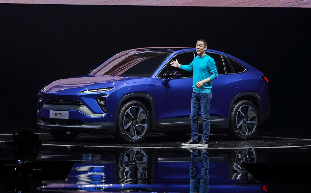 Nio CEO and Chairman William Li introduces the 2020 EC6