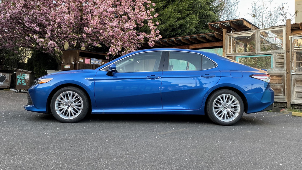 2020 Toyota Camry Hybrid XLE - Driven - Portland OR, April 2020