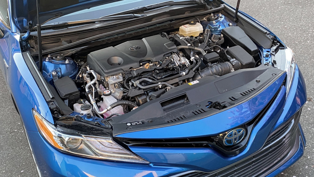 2020 Toyota Camry Hybrid XLE - Driven - Portland OR, April 2020