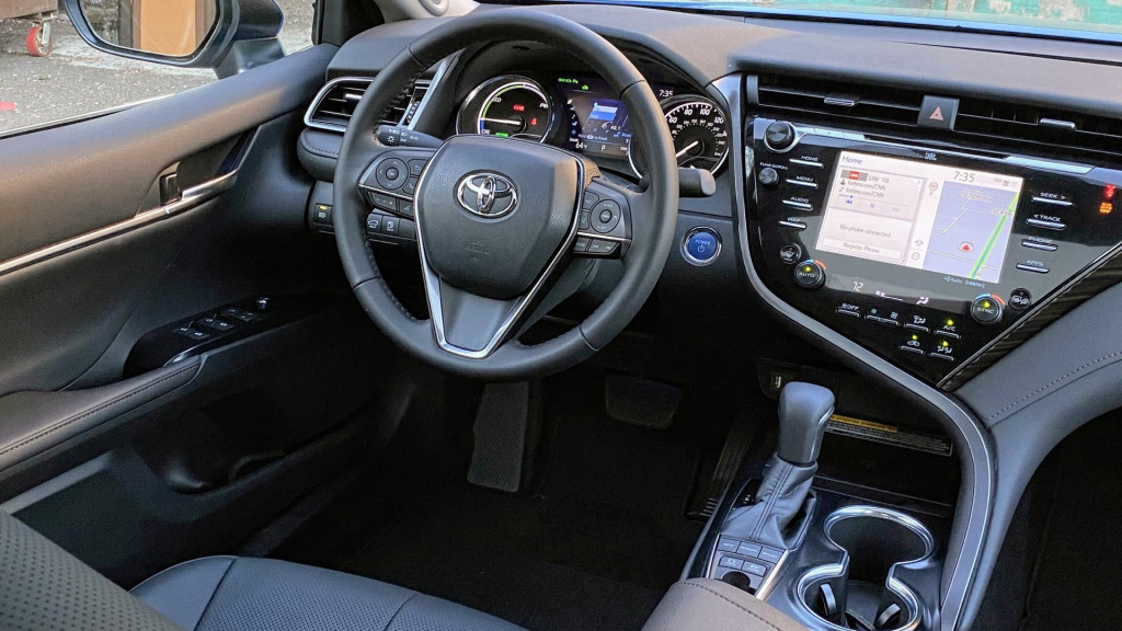 2020 Toyota Camry Hybrid XLE - Driven - Portland OR, April 2020