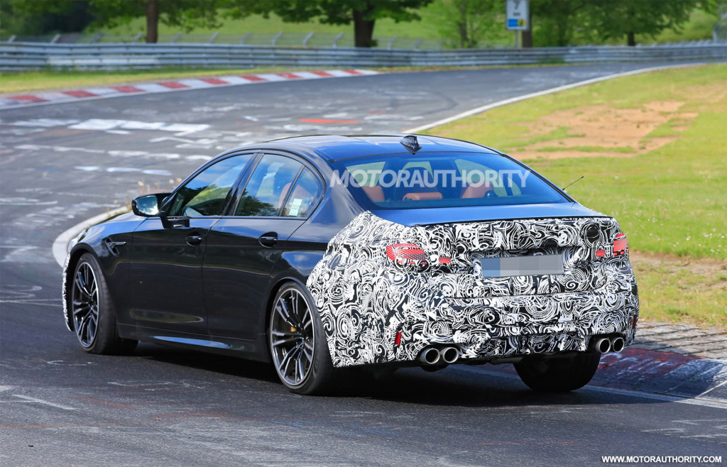 2021 BMW M5 facelift spy shots - Photo credit: S. Baldauf/SB-Medien 2021 BMW M5 facelift spy shots - Photo credit: S. Baldauf/SB-Medien