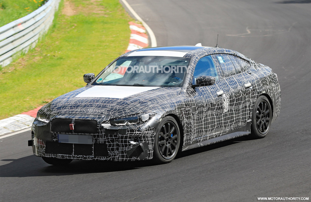 2022 BMW 4-Series Gran Coupe spy shots - Photo credit: S. Baldauf/SB-Medien