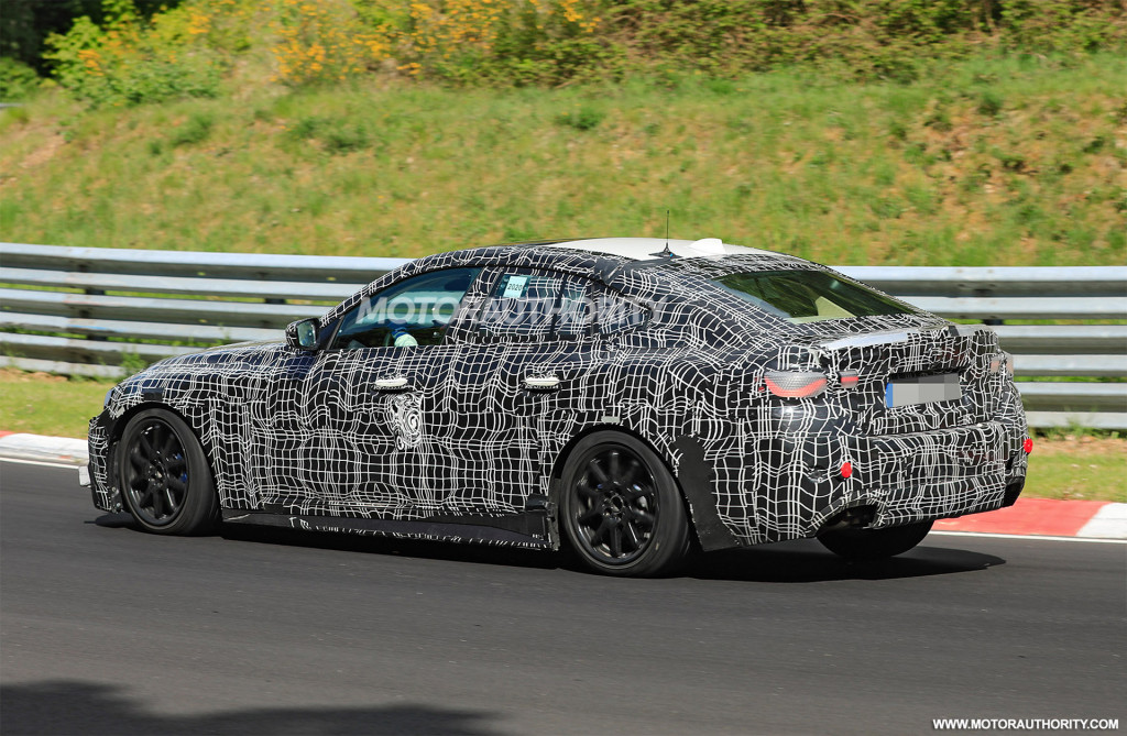 2022 BMW 4-Series Gran Coupe spy shots - Photo credit: S. Baldauf/SB-Medien