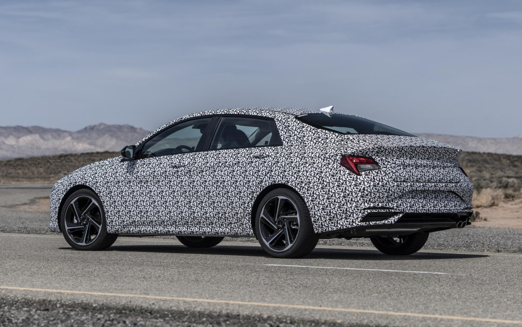 Teaser for 2021 Hyundai Elantra N Line Teaser for 2021 Hyundai Elantra N Line