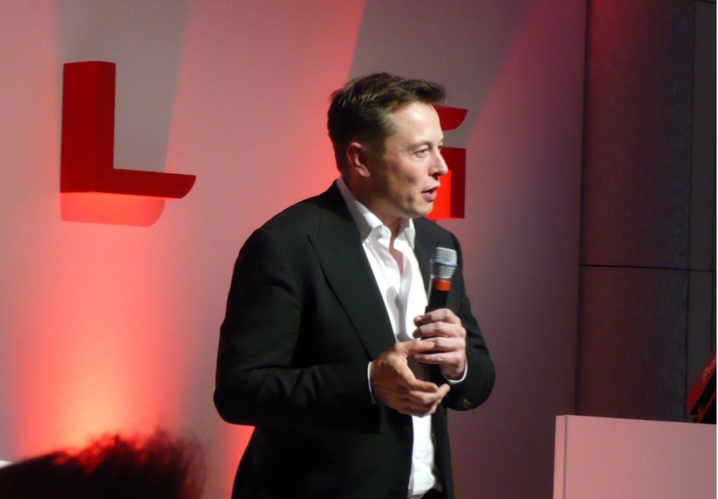 Tesla Motors CEO Elon Musk at Tesla Store opening in Westfield Mall, London, Oct 2013 Tesla Motors CEO Elon Musk at Tesla Store opening in Westfield Mall, London, Oct 2013