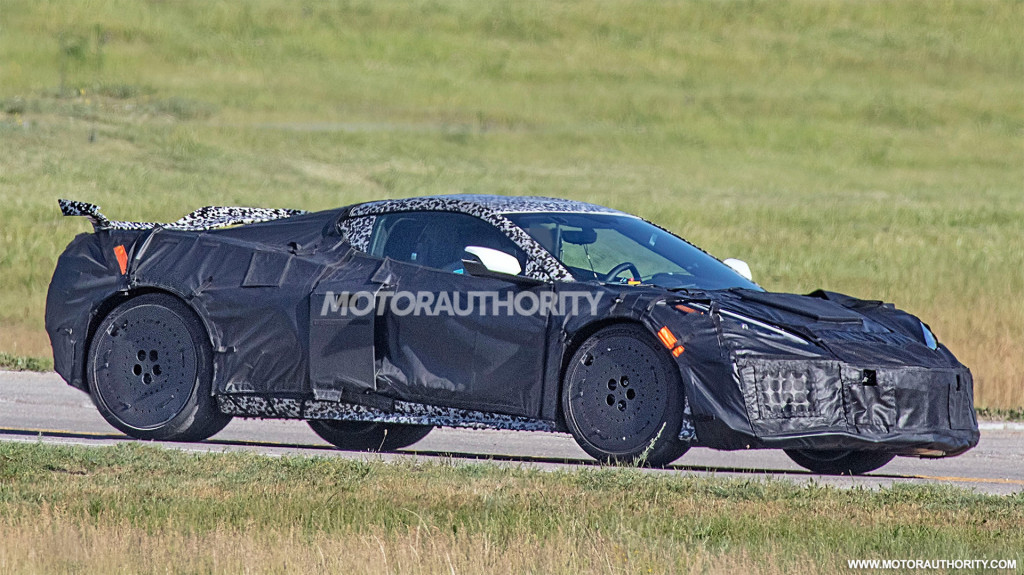 2022 Chevrolet Corvette Z06 spy shots - Photo credit: S. Baldauf/SB-Medien
