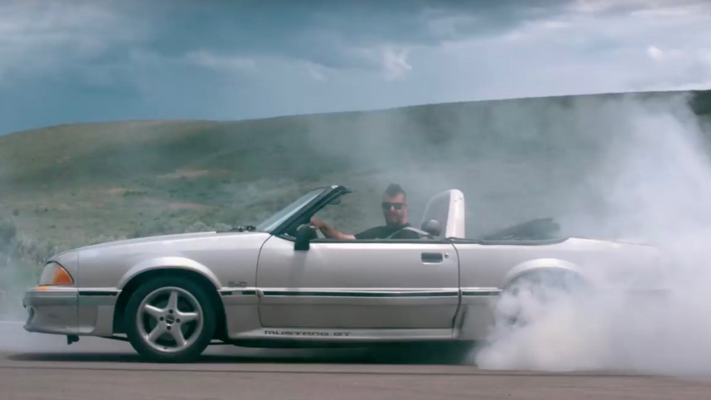 Ken Block's Fox-body Ford Mustang GT 5.0 convertible