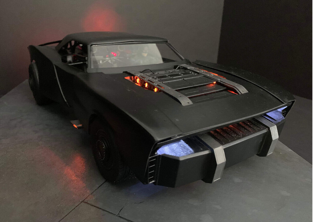 “The Batman” Batmobile - Photo credit: TheBatRobert/Twitter
